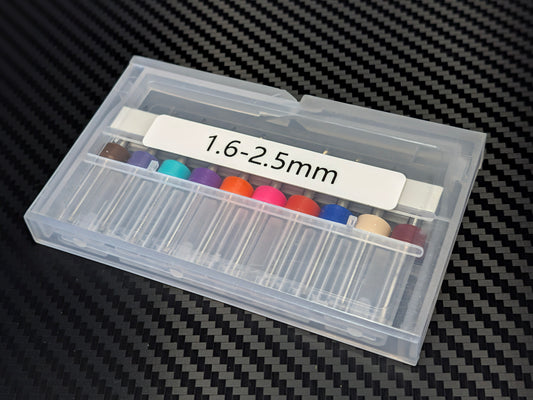 Tungsten Carbide Hand Drill Set 1.6 to 2.5mm