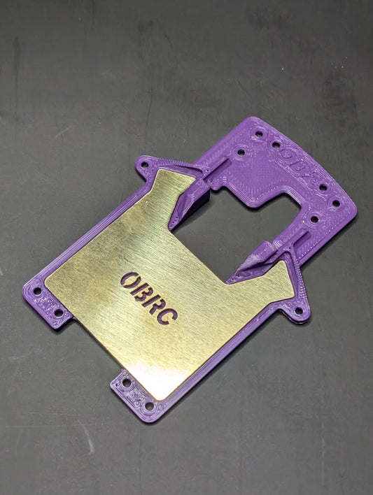 OBRC Brass Chassis Plate For OBZ V1, V2, and V2.5